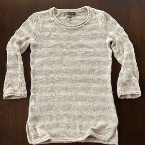 Tommy Bahama Maxella open stitch stripe sweater